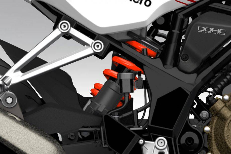 Rear Suspension View of Xtreme 250R