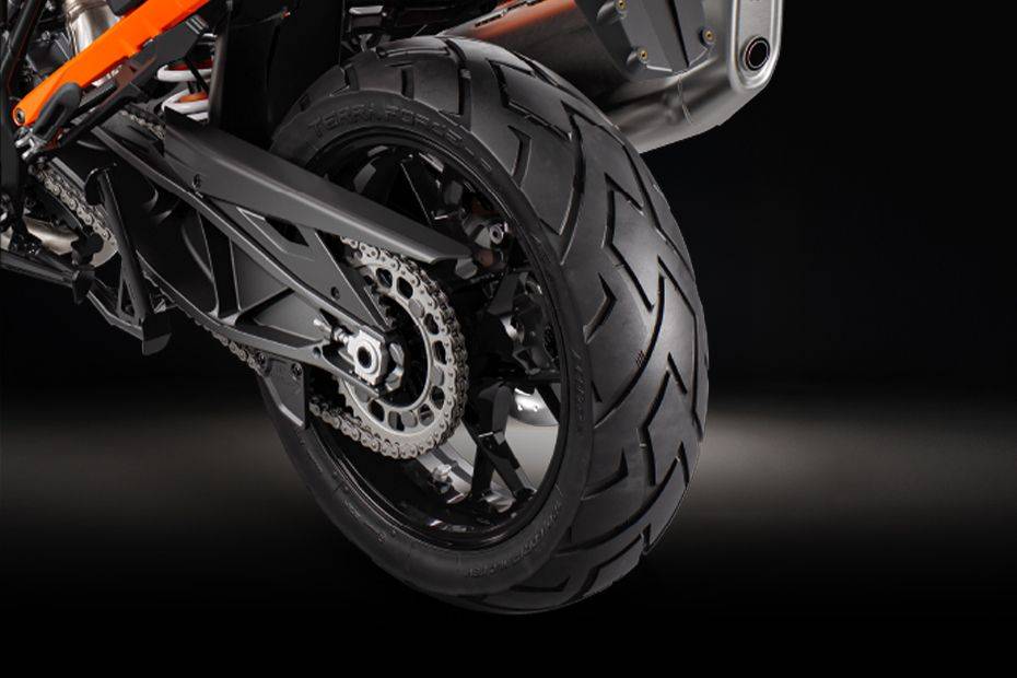 Rear Tyre View of 1290 Super Adventure S