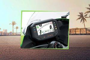 Speedometer of Ninja ZX-6R