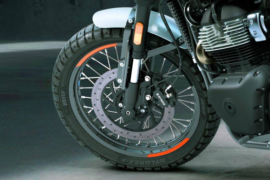 Front Tyre View of Bear 650