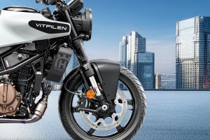 Front Mudguard & Suspension of Vitpilen 250