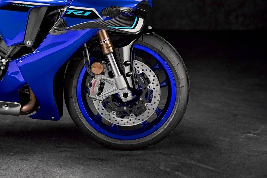 Front Tyre View of YZF R1