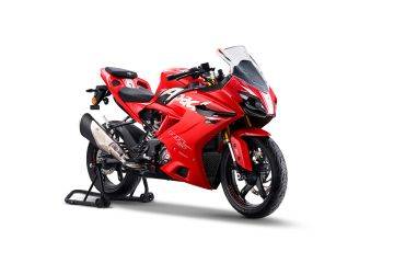 TVS Apache RR 310 Red Without Quickshifter