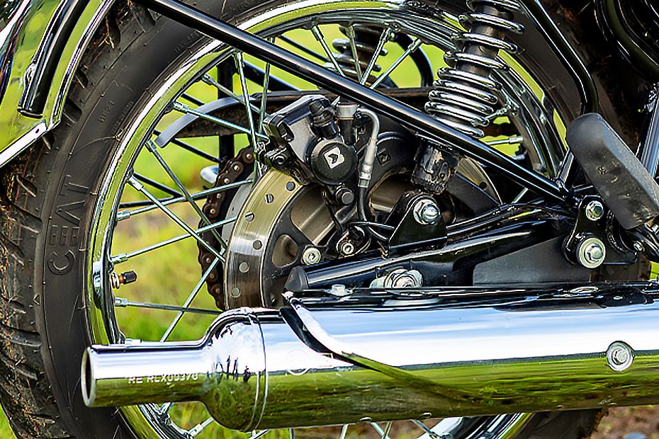 Exhaust View of Classic 350