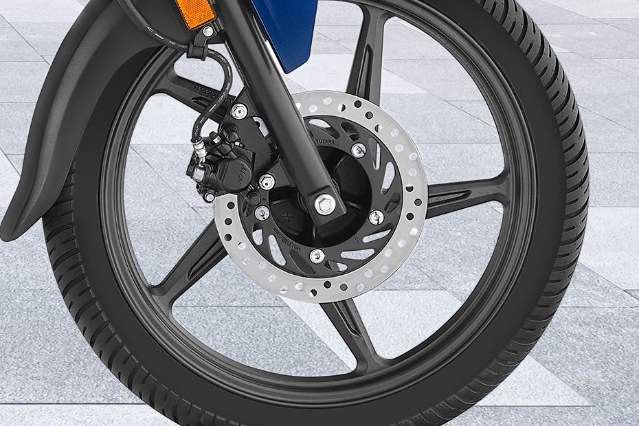 Front Brake View of Shine