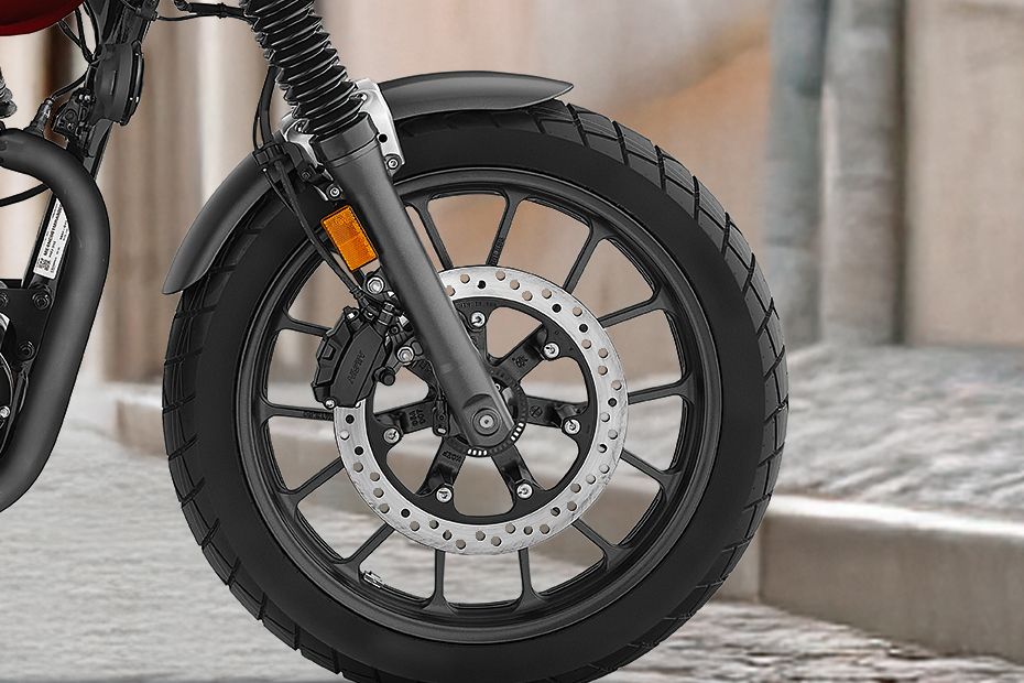 Front Brake View of CB350RS
