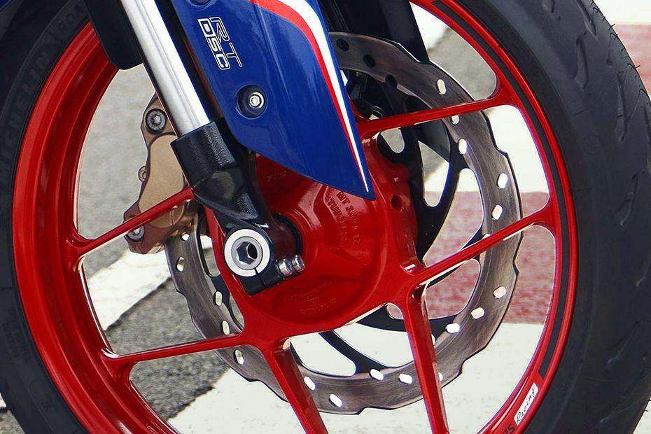 Front Brake View of Apache RR 310