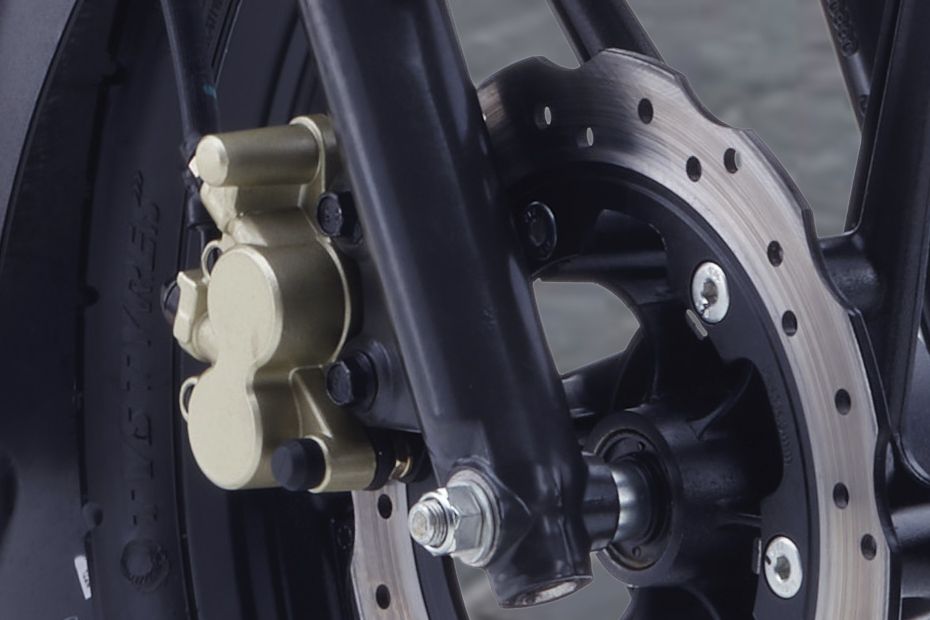 Front Brake View of Raider