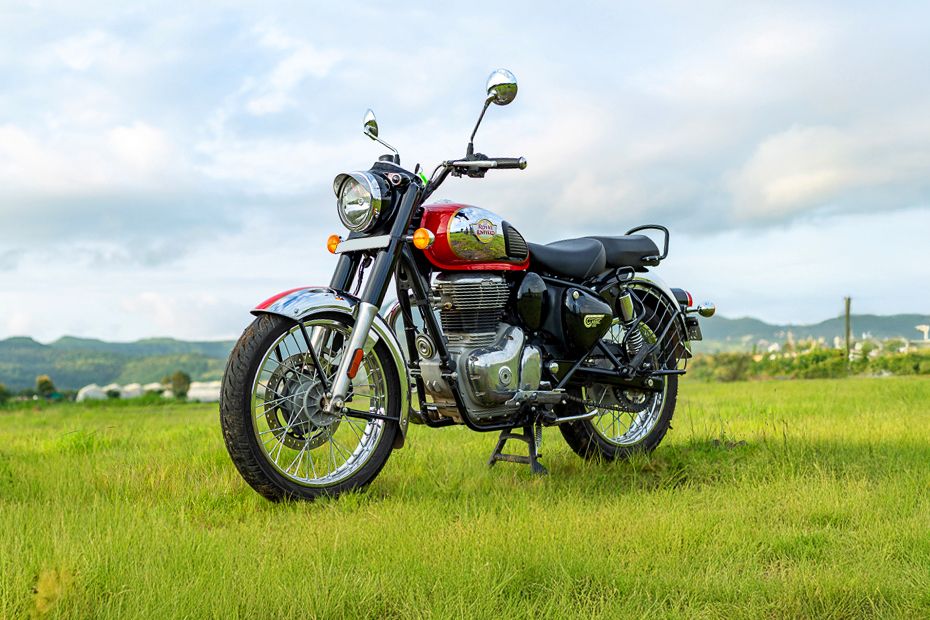 Front Left View of Classic 350