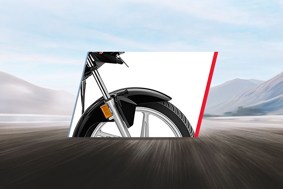 Front Mudguard & Suspension of CD 110 Dream