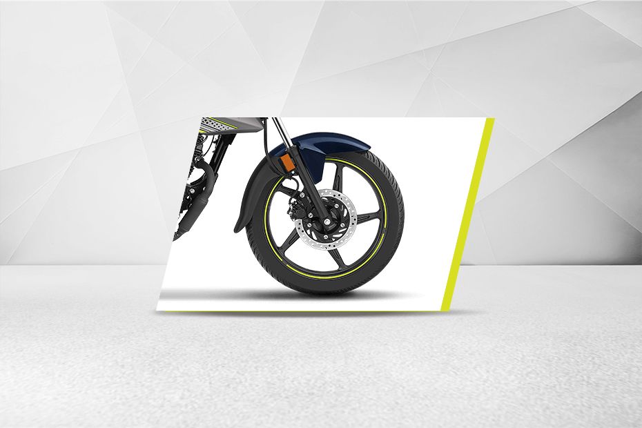 Front Tyre View of Livo