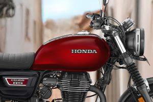 Fuel tank of CB350RS