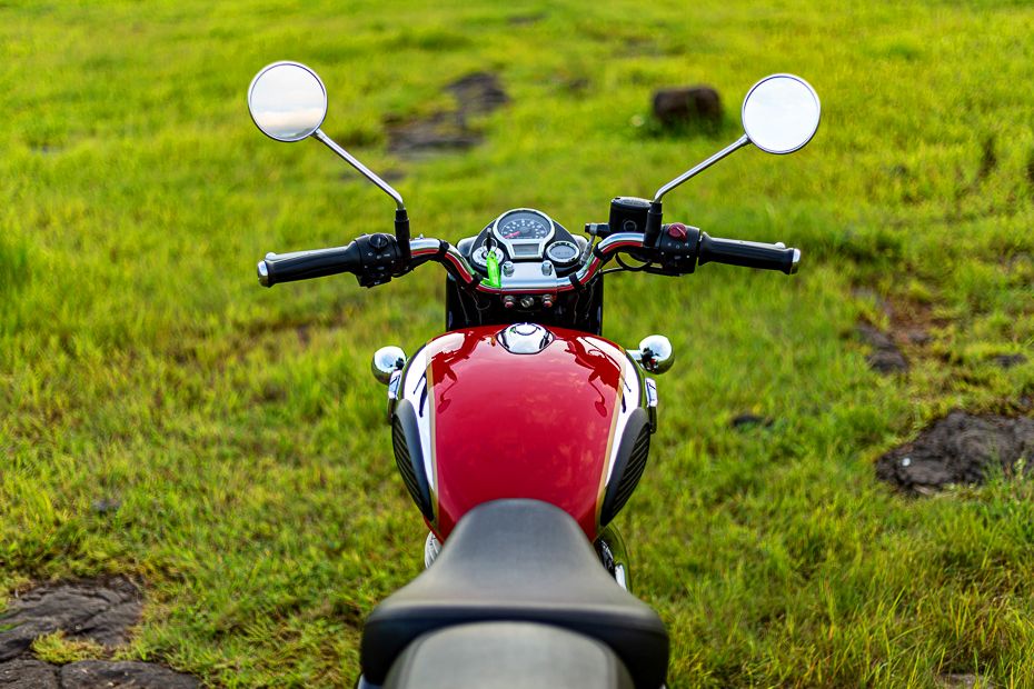 Handle Bar View of Classic 350