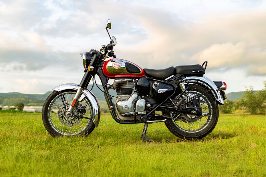 Left Side View of Classic 350