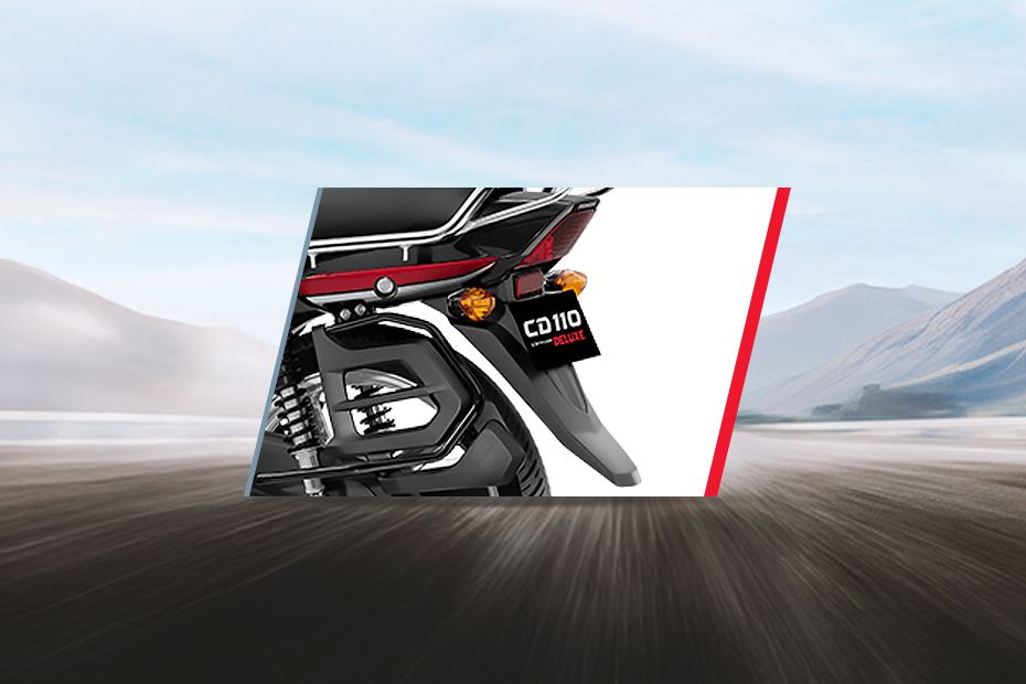 Number Plate of CD 110 Dream