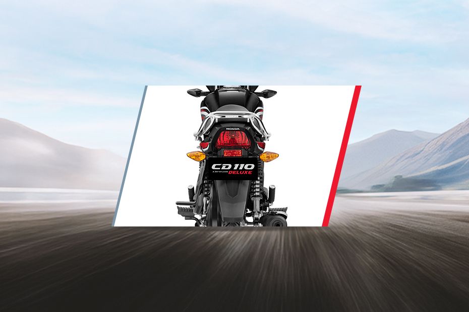 Rear Indicator View of CD 110 Dream