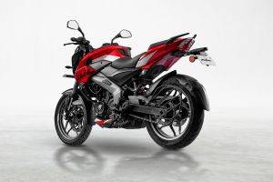 Rear Left View of Pulsar NS200