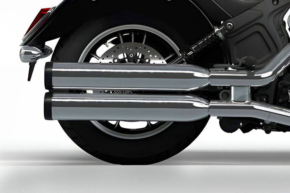 Rear Tyre View of Scout