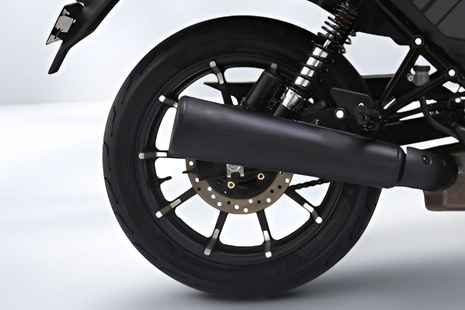 Rear Tyre View of X440