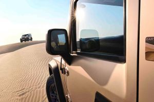 Side mirror rear angle Image of Thar