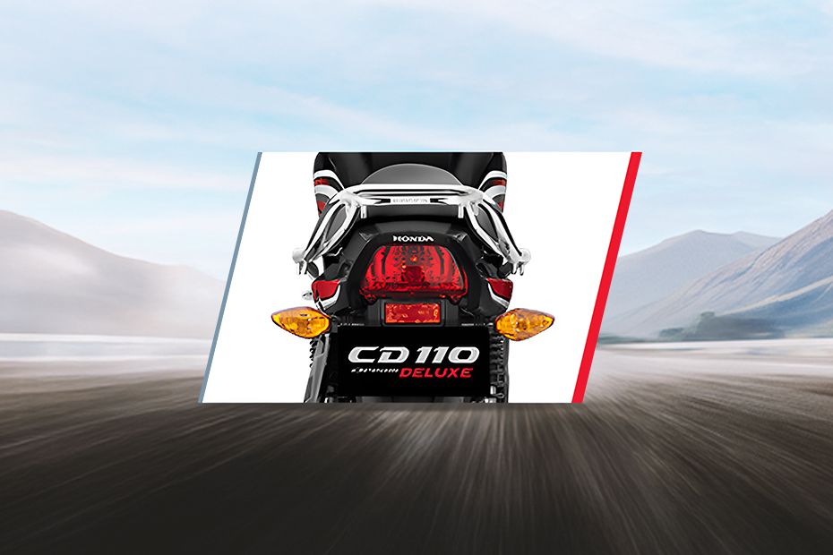 Tail Light of CD 110 Dream