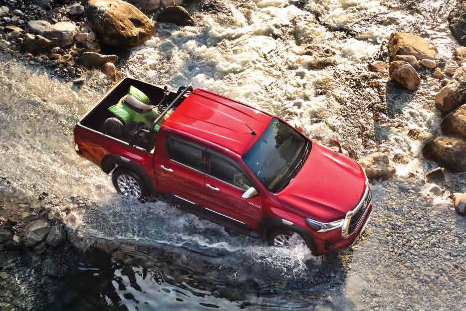 Top view Image of Hilux