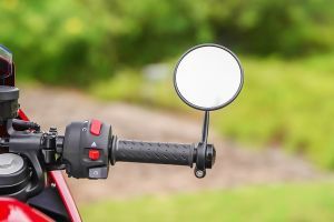 Back View Mirror of Thruxton 400