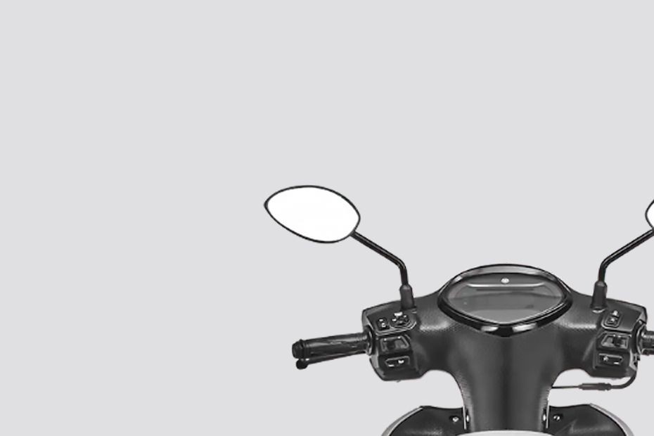 Back View Mirror of Fascino 125 Fi Hybrid
