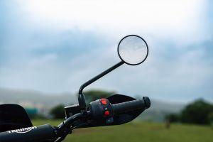 Back View Mirror of Scrambler 400 XC