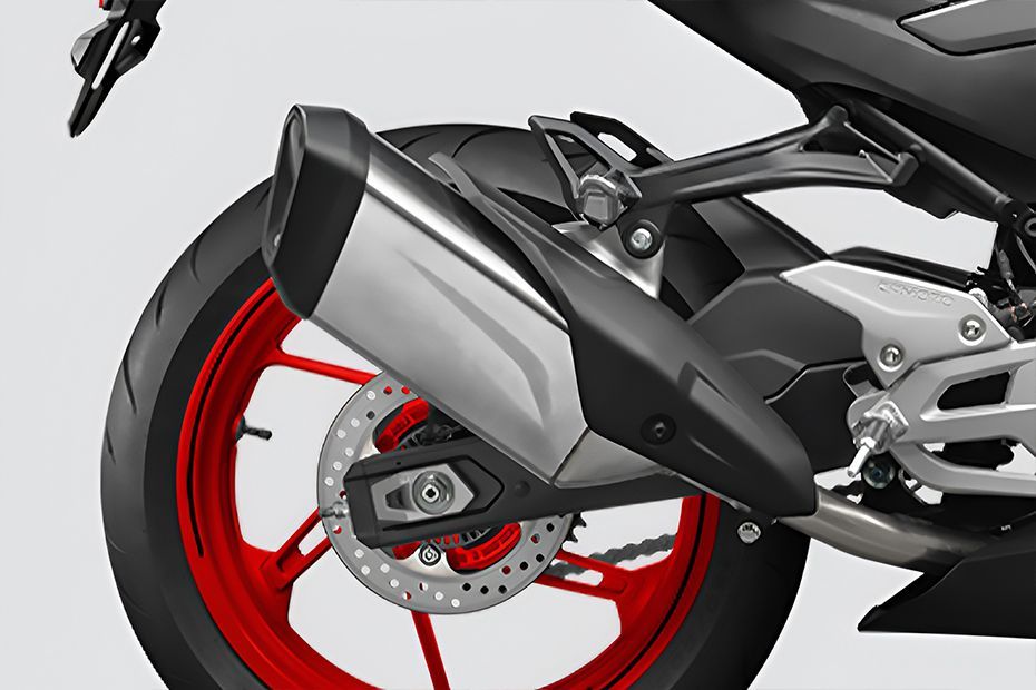Exhaust View of 450SR