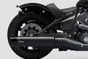 Exhaust View of Scout Bobber
