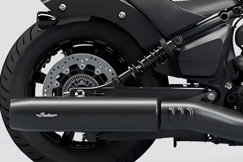 Exhaust View of Sport Scout Sixty
