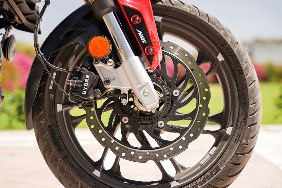Front Brake View of Xtreme 250R