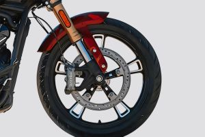 Front Brake View of 101 Scout