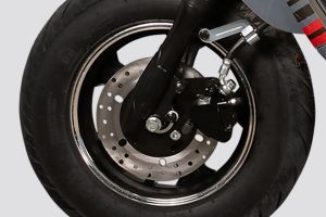 Front Brake View of Amber