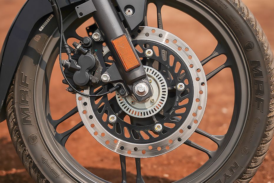 Front Brake View of Xtreme 125R
