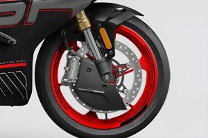 Front Brake View of 450SR
