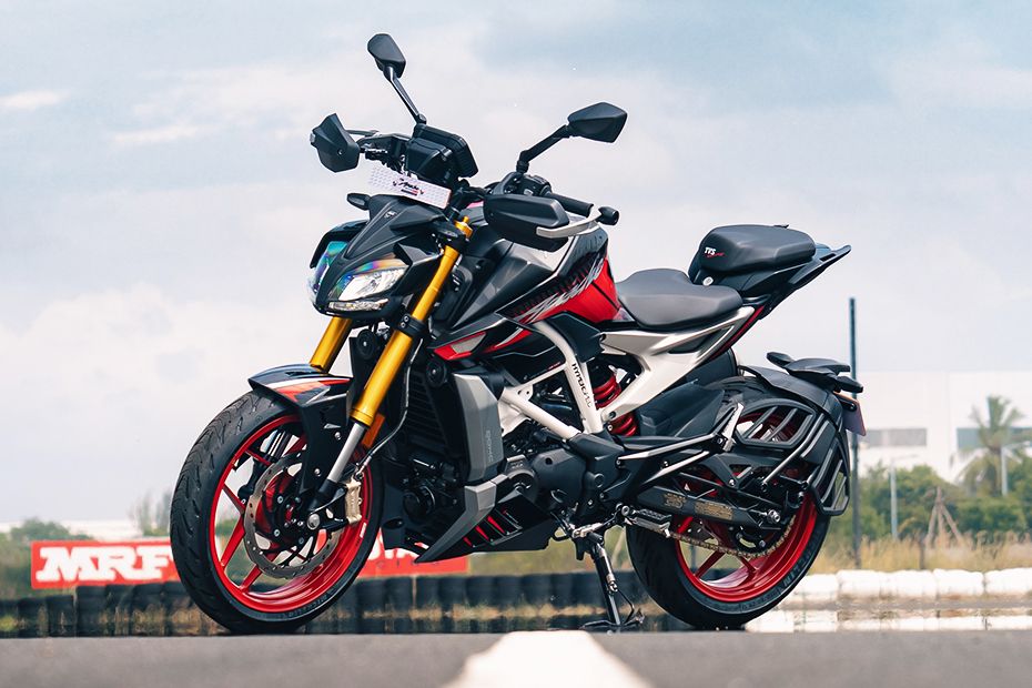 Front Left View of Apache RTR 310