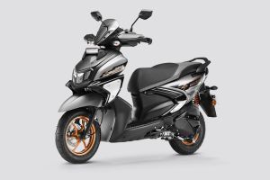 Front Left View of RayZR 125 Fi Hybrid
