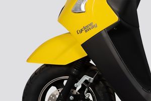 Front Mudguard & Suspension of Cyclone Sway