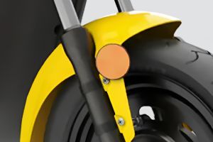 Front Mudguard & Suspension of MVS7