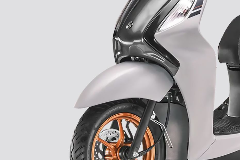 Front Mudguard & Suspension of Fascino 125 Fi Hybrid