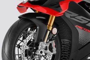Front Suspension View of RSV4