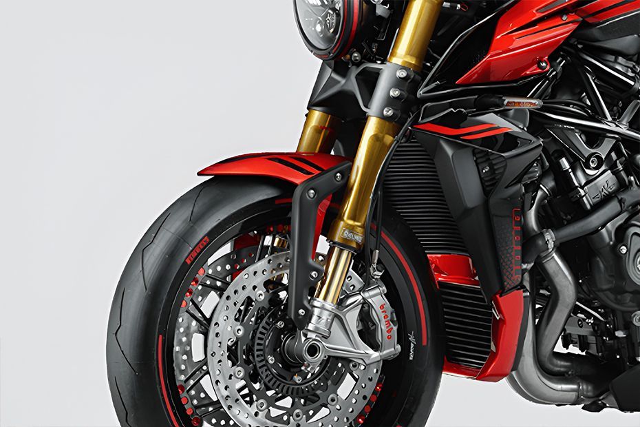 Front Suspension View of Rush 1000