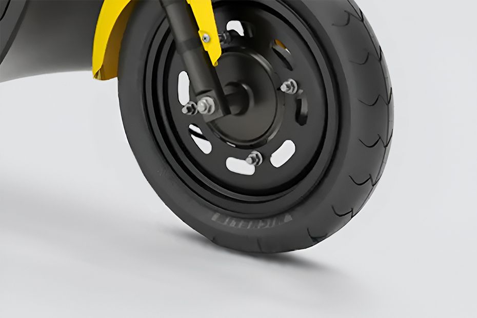 Front Tyre View of MVS7
