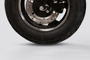 Front Tyre View of Amber