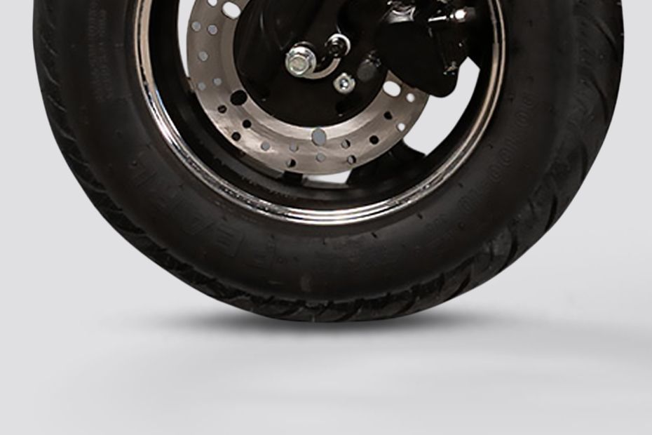 Front Tyre View of Amber