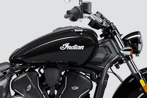 Fuel tank of Scout Sixty Bobber