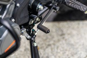 Gear Lever View of 160 Duke