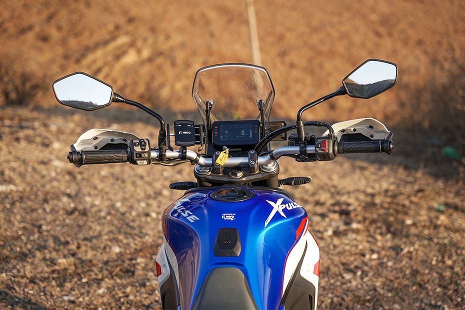 Handle Bar View of XPulse 210